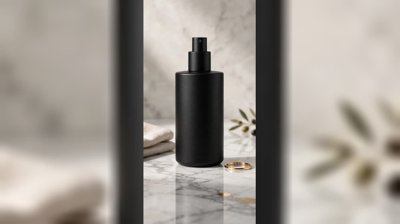Luxury e-commerce product shot generated with Muse Image